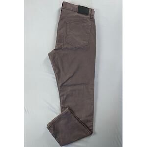 Lucky Brand 121 Slim Straight Sateen Stretch Jeans. Dark Gray, Men's 36X33. GUC!